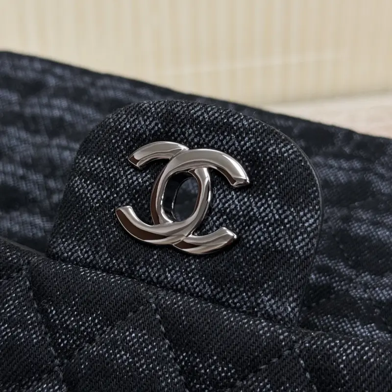 24K CF25 Denim Black and Grey High Quality Bags - Image 6