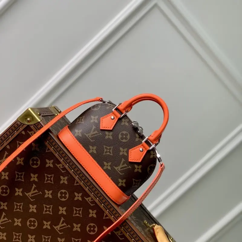 M82717 Old Flower Orange 18x12x8cm High Quality Bags - Image 3