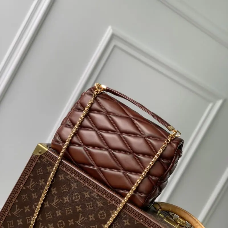 M23689 Brown 31x19.5x11cm High Quality Bags - Image 3