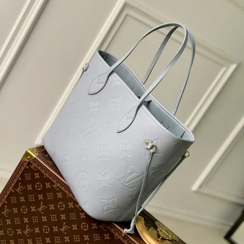 M45685 Full leather embossed blue 32x29x17cm High Quality Bags - Image 3