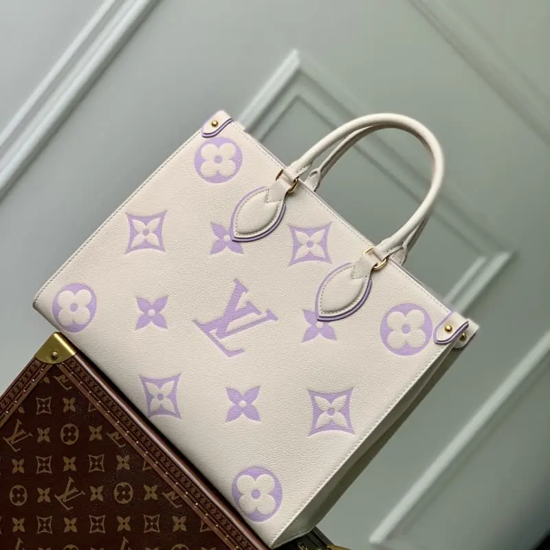 M45494 Silk Screen Purple 34x26x13cm High Quality Bags - Image 3