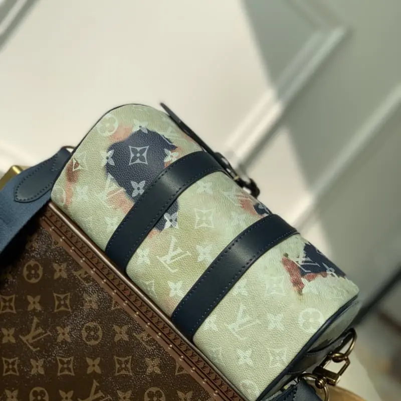 M46271 Flame Rose Silk Screen Printing 25x15x11cm High Quality Bags - Image 3