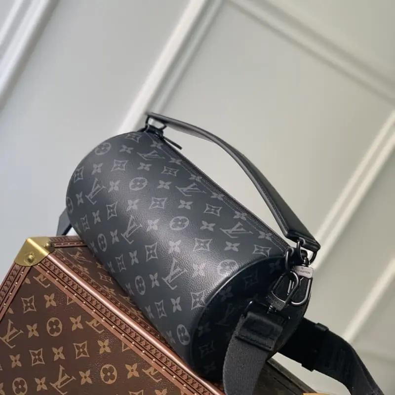 M46692 Black Flower 27x15x15cm High Quality Bags - Image 3