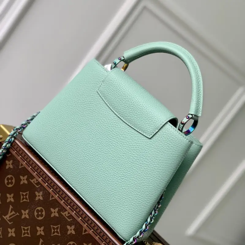 M22055 Green Small 27x18x9cm High Quality Bags - Image 3