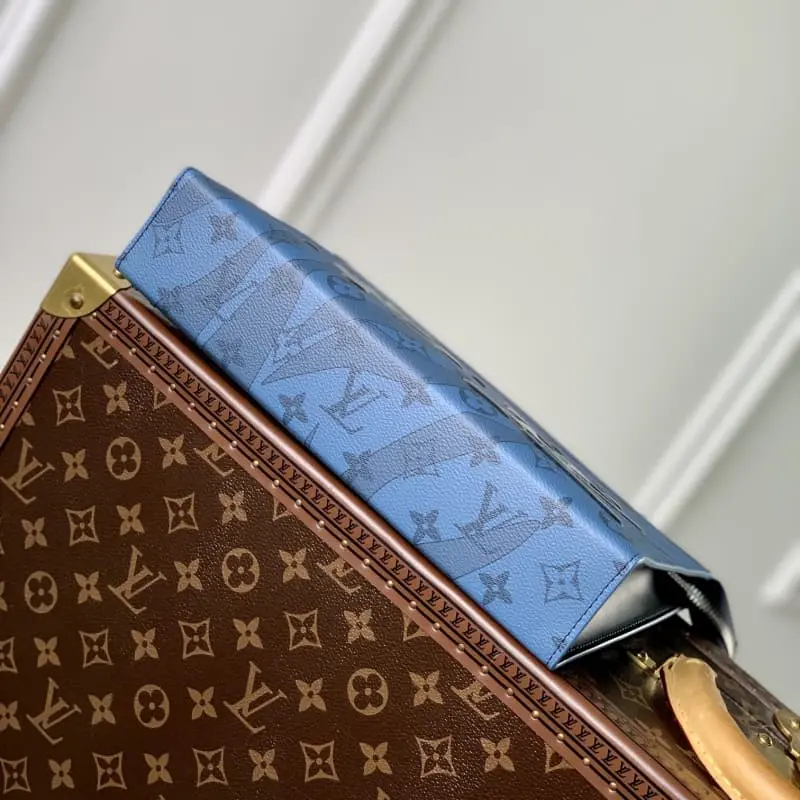 M22763 Dark Blue 27x21x6cm High Quality Bags - Image 3