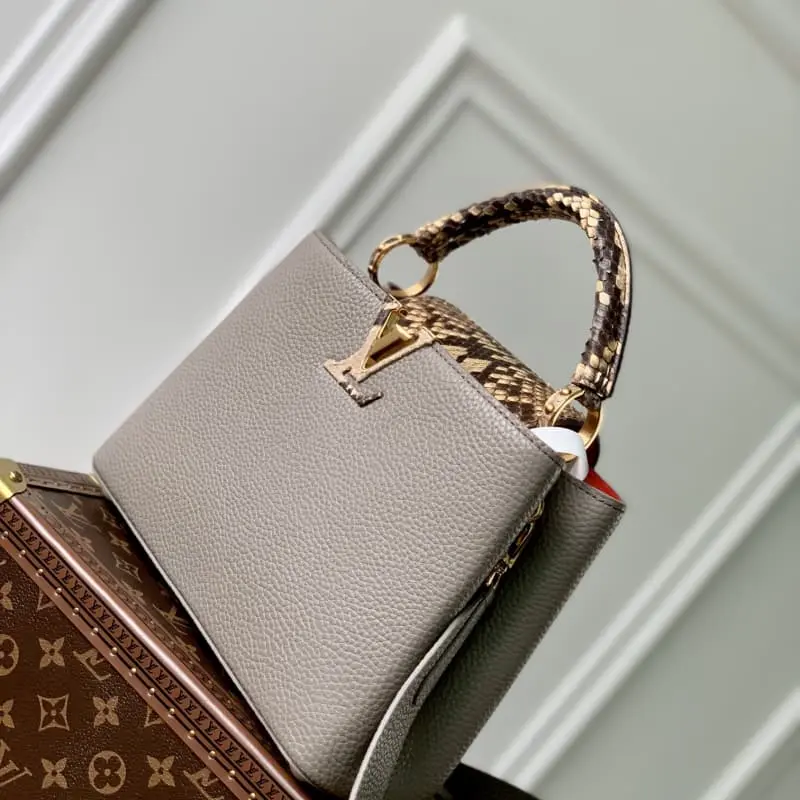 M82068 Light brown snake pattern 27x18x9cm High Quality Bags - Image 3