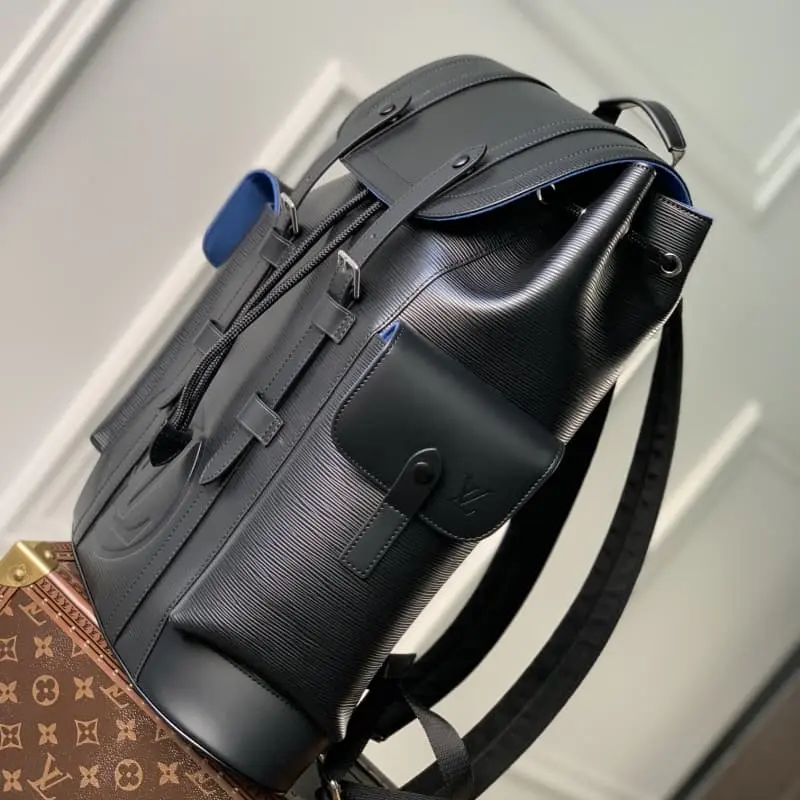 M41079 Black with blue lining 34x13x47cm High Quality Bags - Image 3