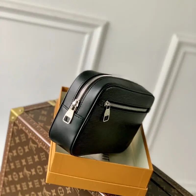 M51726 Water Ripple Black 25x15.5x6.5cm High Quality Bags - Image 3