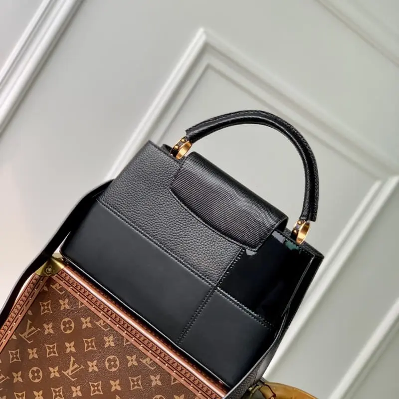 M48865 Black puzzleMedium 31.5x20x11cm High Quality Bags - Image 3