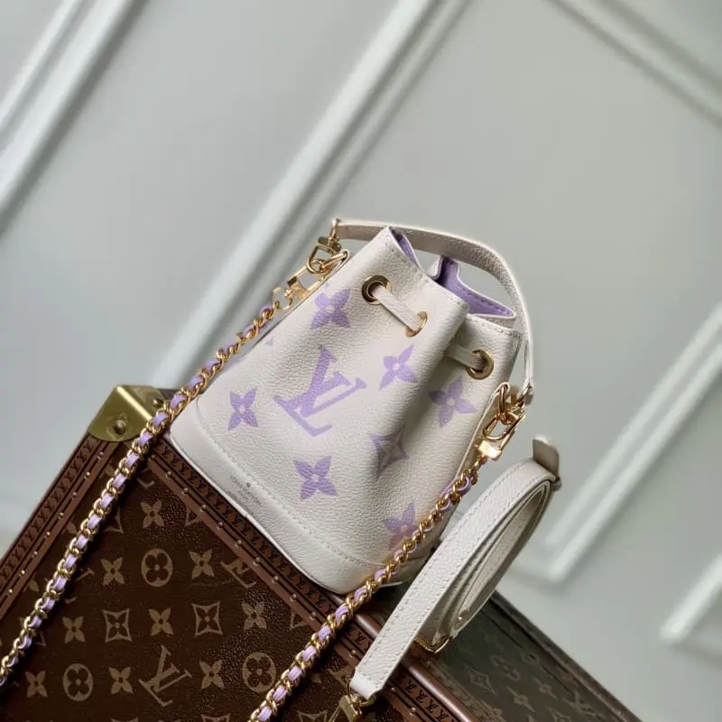 M46291 Purple Silk Screen 13x16x10cm High Quality Bags - Image 3