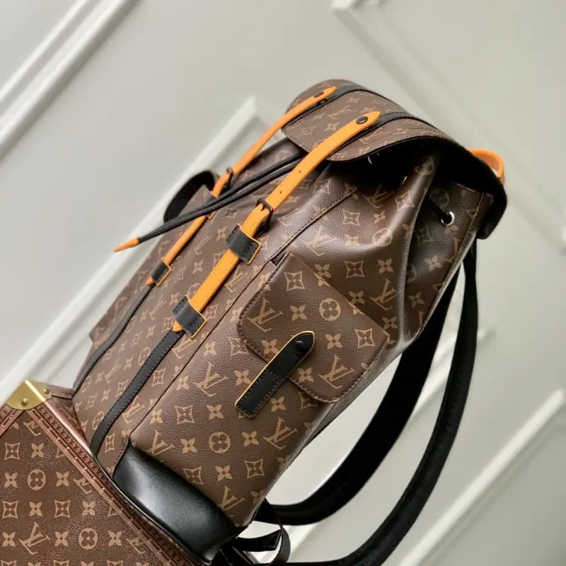 M46686 Presbyopia Yellow Leather 38x44x21cm High Quality Bags - Image 3