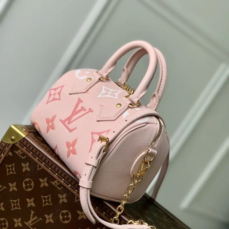 M46518 Pink Silk Screen 20.5x13.5x12cm High Quality Bags - Image 3