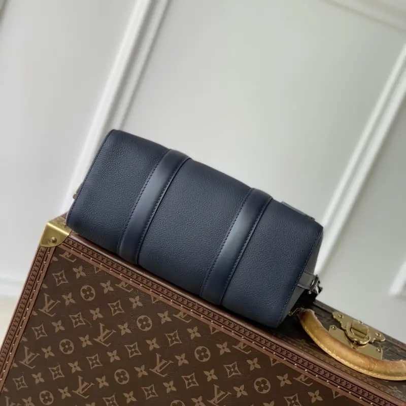 M11602 Dark Blue 17x13x27cm High Quality Bags - Image 3