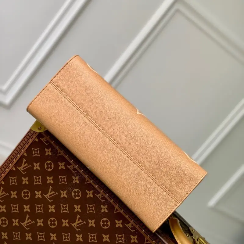 M45595 Light yellow silk screen 35x27x14cm High Quality Bags - Image 3