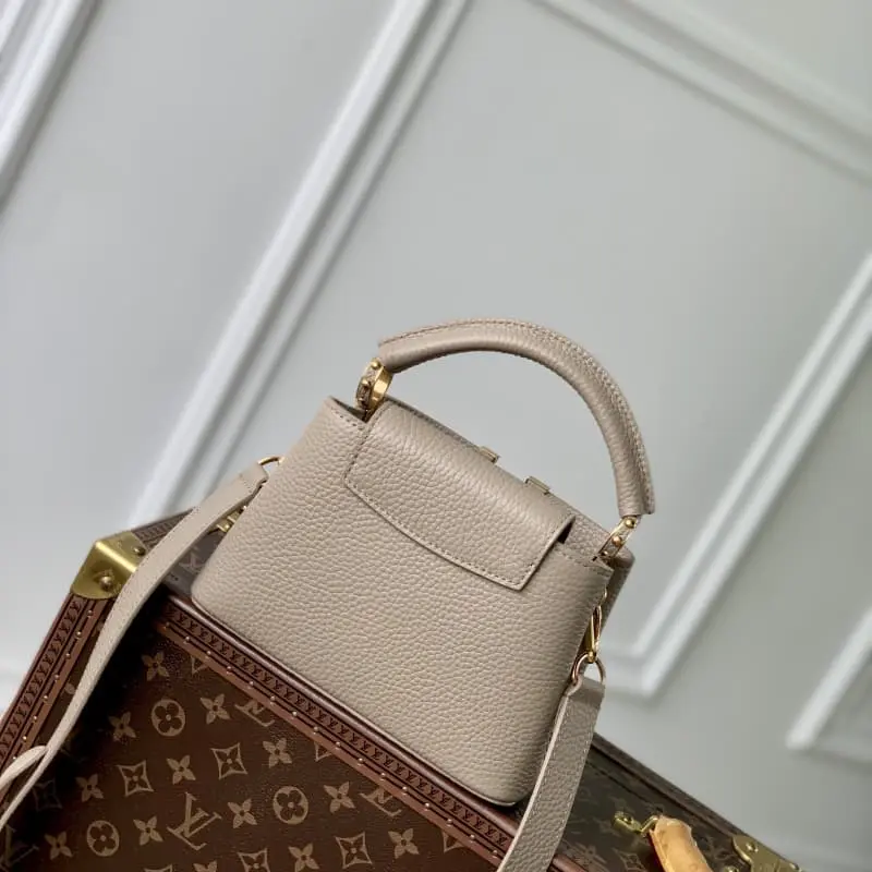 M24727 Light BrownMini 21x13.6x8cm High Quality Bags - Image 3