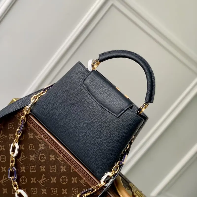 M24683 Dark Blue Small 27x18x9cm High Quality Bags - Image 3