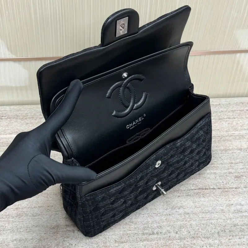 24K CF25 Denim Black and Grey High Quality Bags - Image 5