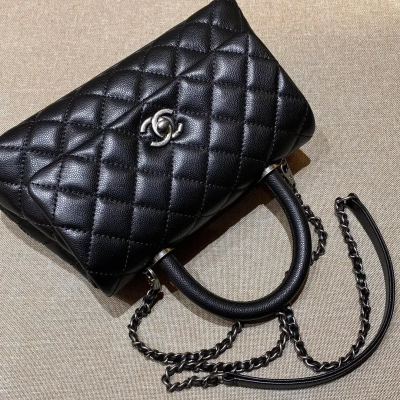 Small Size 24cm Cowhide Handle CM 9 High Quality Bags - Image 3