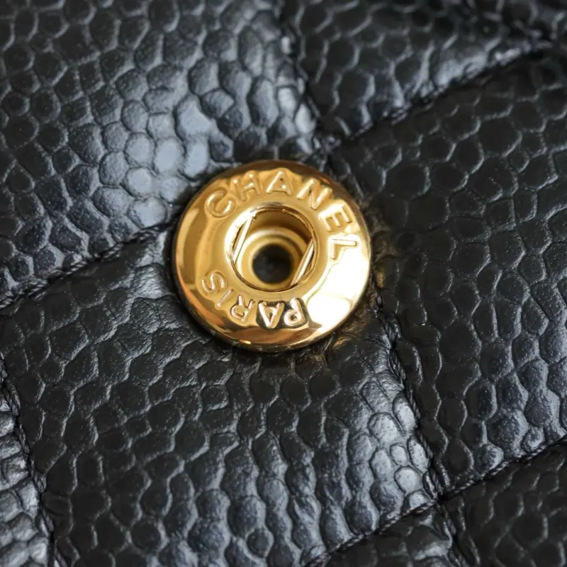 CF Medium 25cm Lichee Pattern Leather CM 11 High Quality Bags - Image 7