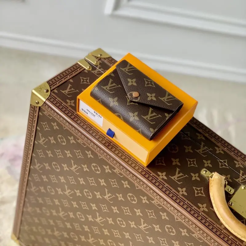 M41938 Leather buckle brown 12X9cm High Quality Bags - Image 3