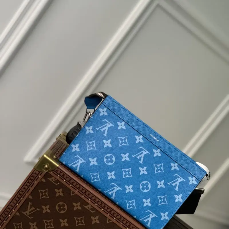 M81124 Blue Flower 18.5x11x6.5cm High Quality Bags - Image 2