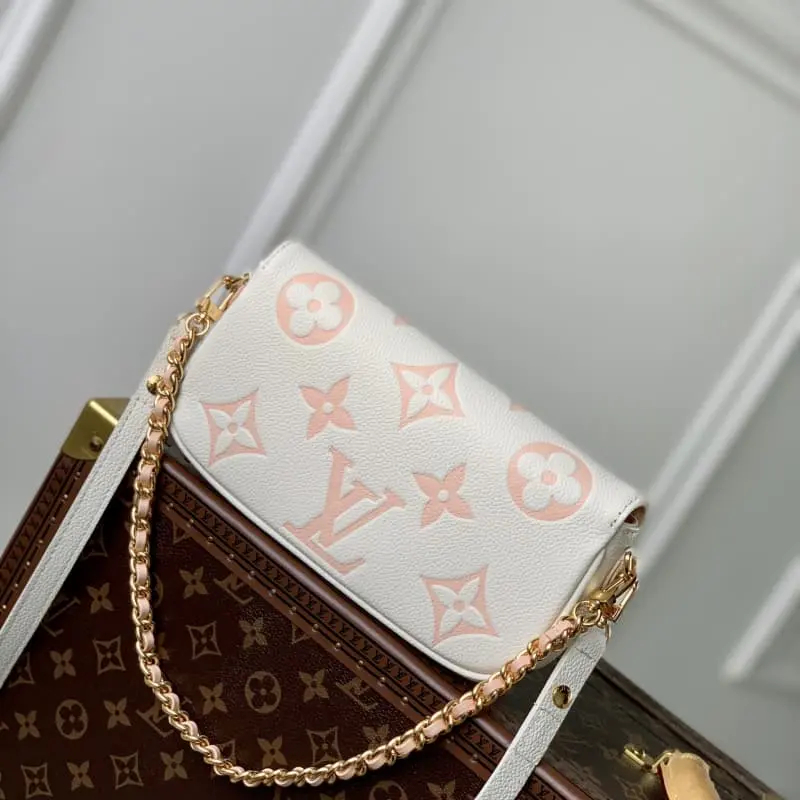 M82211 Beige vermicelli print 23.5x12x4.3cm High Quality Bags - Image 2