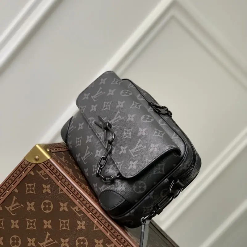 M46795 Black Flower 24x17x5cm High Quality Bags - Image 2