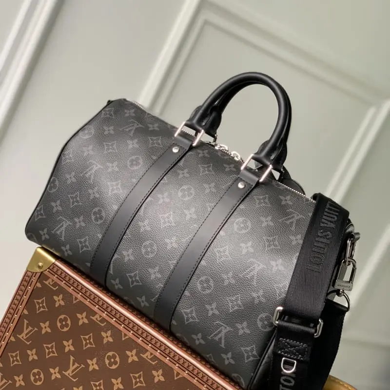 M46655 Black Flower 35x21x6cm High Quality Bags - Image 2