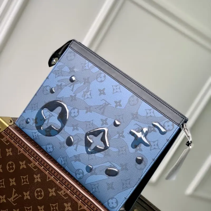 M22763 Dark Blue 27x21x6cm High Quality Bags - Image 2