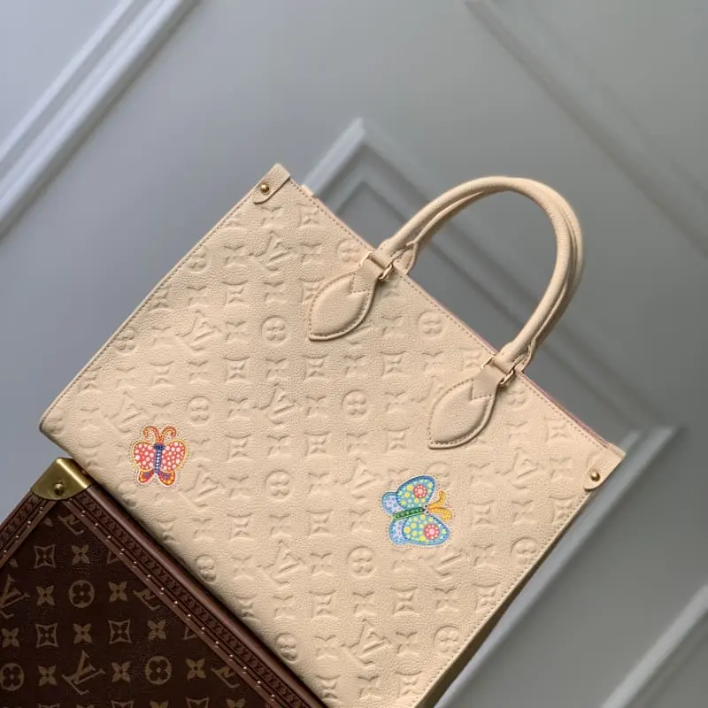 M46416 White flowers 35x27x14cm High Quality Bags - Image 2