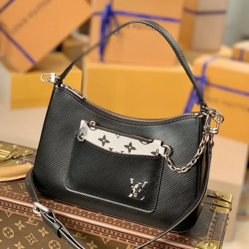 M80689 Black 25x15x8cm High Quality Bags