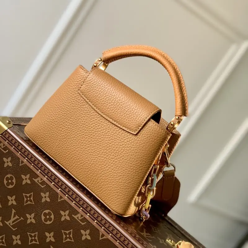 M21798 Brown gold buckle 21x14x8cm High Quality Bags - Image 2