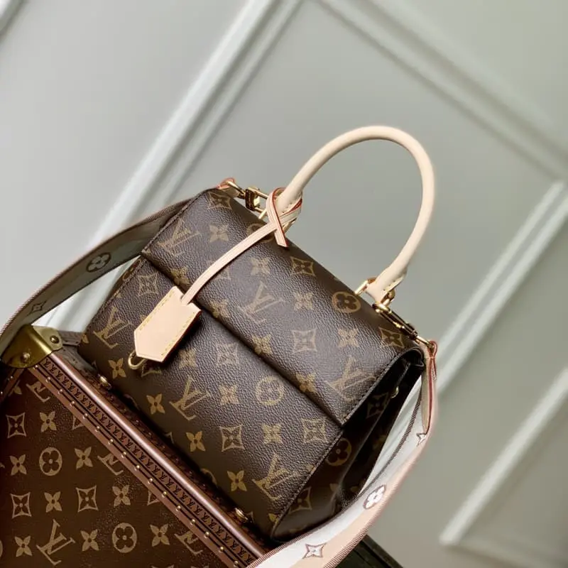 M46055 Apricot Ribbon 20x16x7.5cm High Quality Bags - Image 2