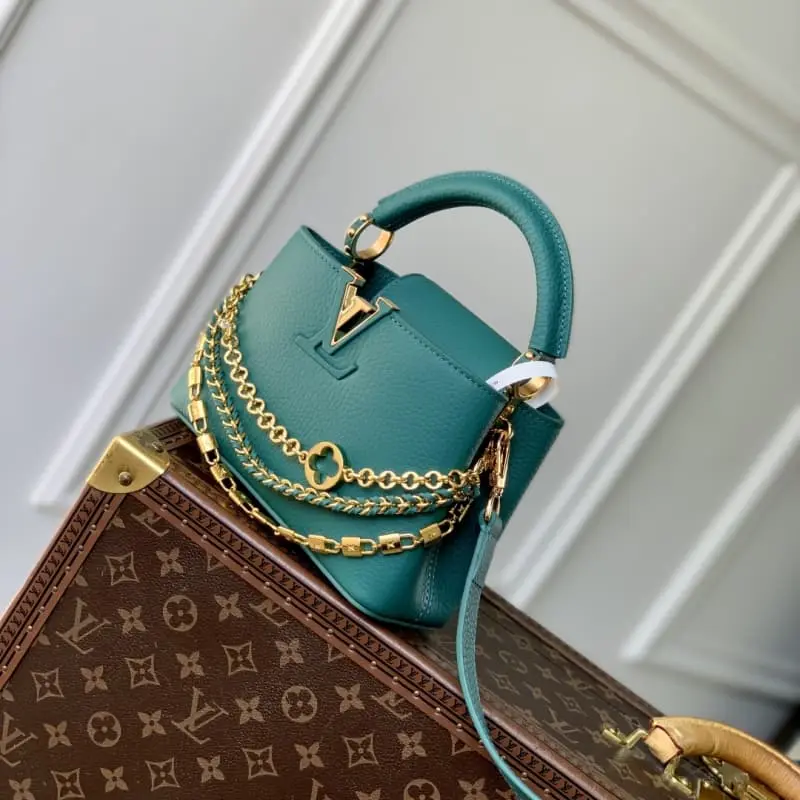 M12345Mini Green 13.6x8x21cm High Quality Bags - Image 2