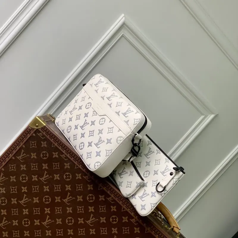 M24754 White Gray 25x18.5x7cm High Quality Bags - Image 2