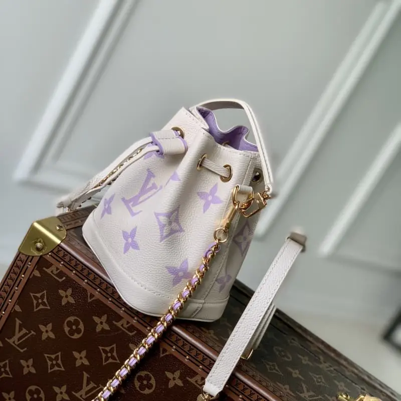 M46291 Purple Silk Screen 13x16x10cm High Quality Bags - Image 2