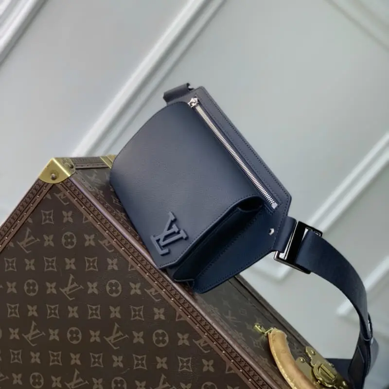 M57081 Dark Blue 30x16x3cm High Quality Bags - Image 2