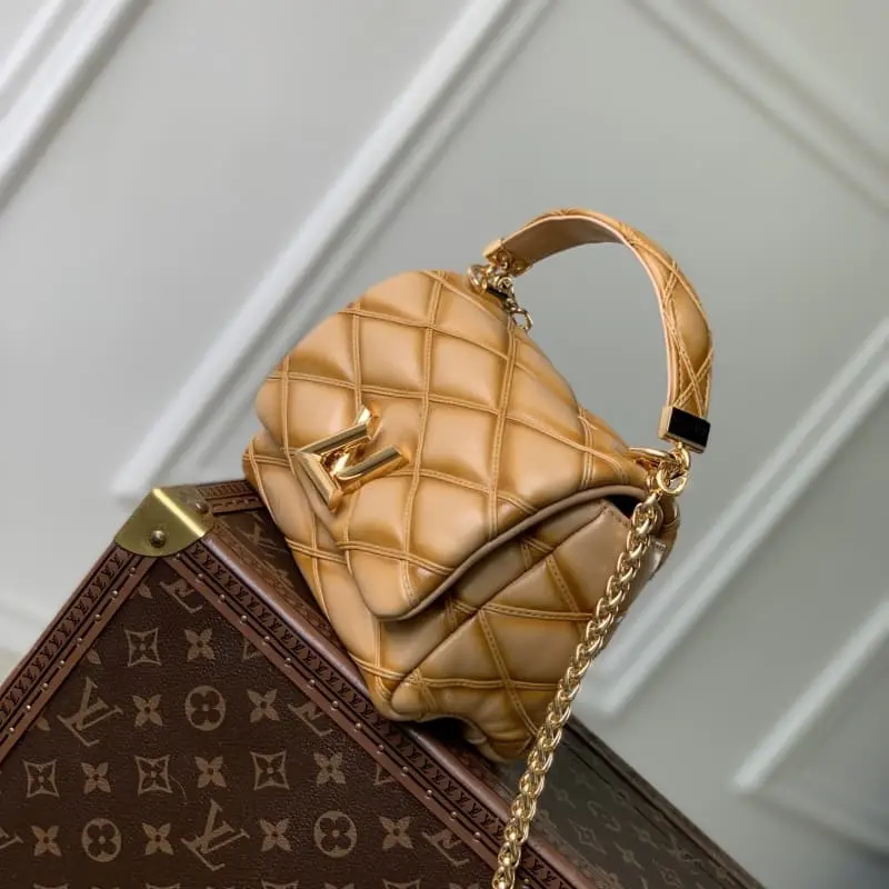 M12332 Tan 14x9x20cm High Quality Bags - Image 2