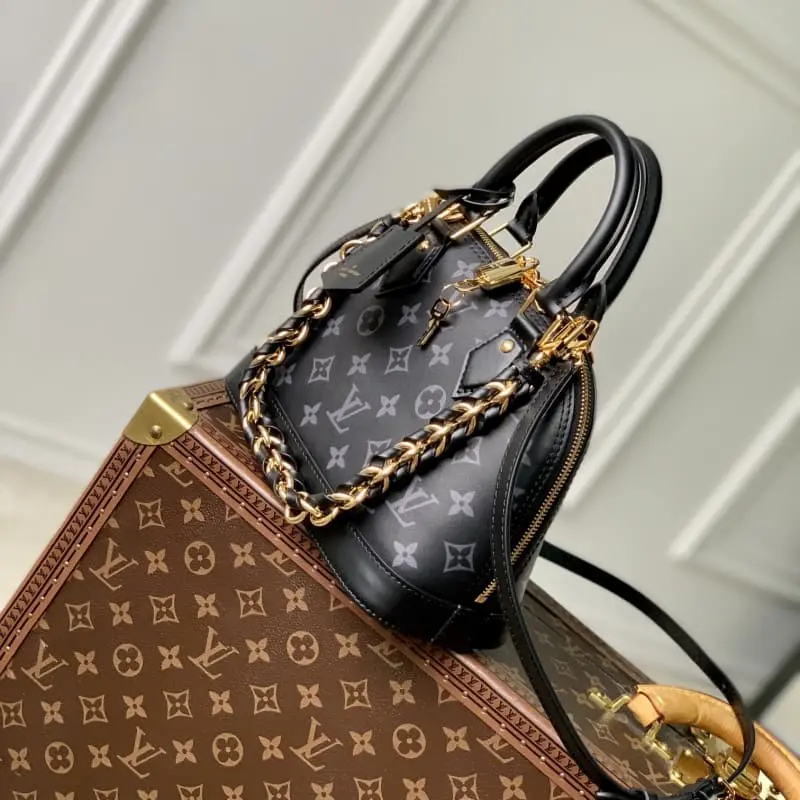 M12561 Black 23.5x17.5x11.5cm High Quality Bags - Image 2