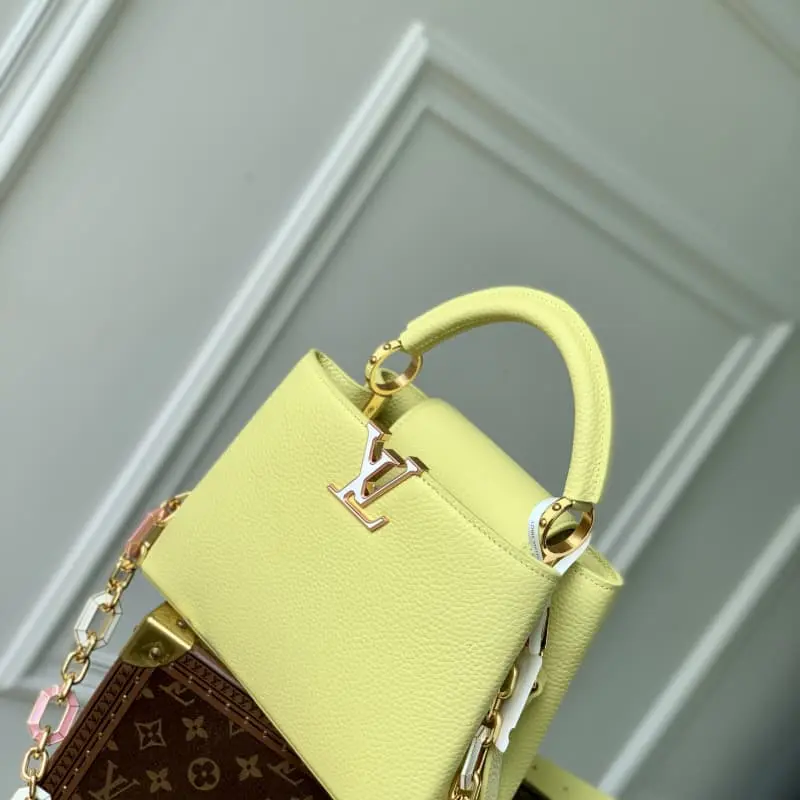 M24683 Lemon Yellow Small 27x18x9cm High Quality Bags - Image 2