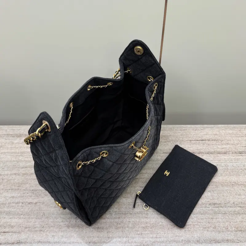 25s Hobo Black Cowboy Medium High Quality Bags - Image 6