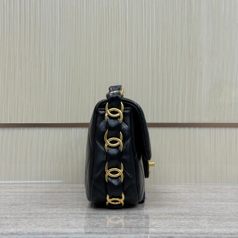 24K Thick Chain Underarm Bag High Quality Bags - Image 3