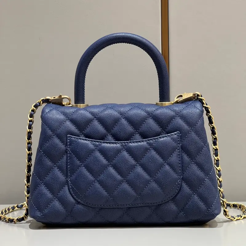 Small 24cm Handle Leather CM 1 High Quality Bags - Image 2