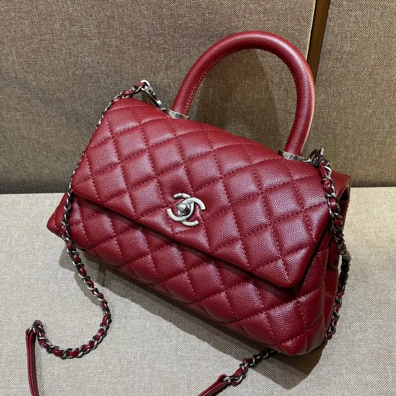 Small Size 24cm Cowhide Handle CM 10 High Quality Bags - Image 2