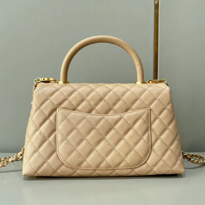 Model 29cm Medium Calf Leather Handle CM 3 High Quality Bags - Image 2