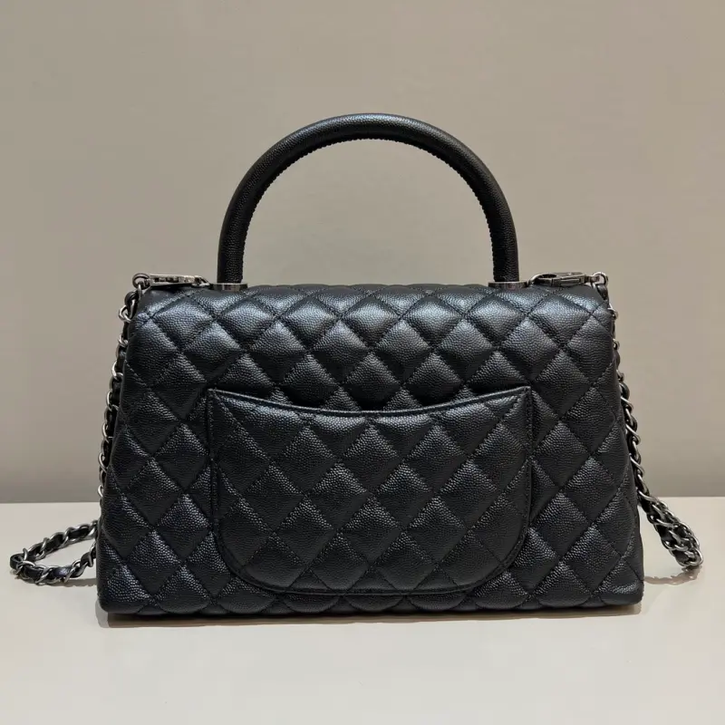 Medium 29cm Leather Handle CM 4 High Quality Bags - Image 2