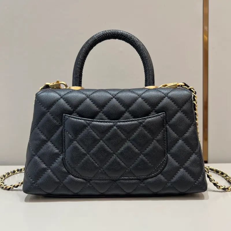 Small Size 24cm Lizard Handle High Quality Bags - Image 2