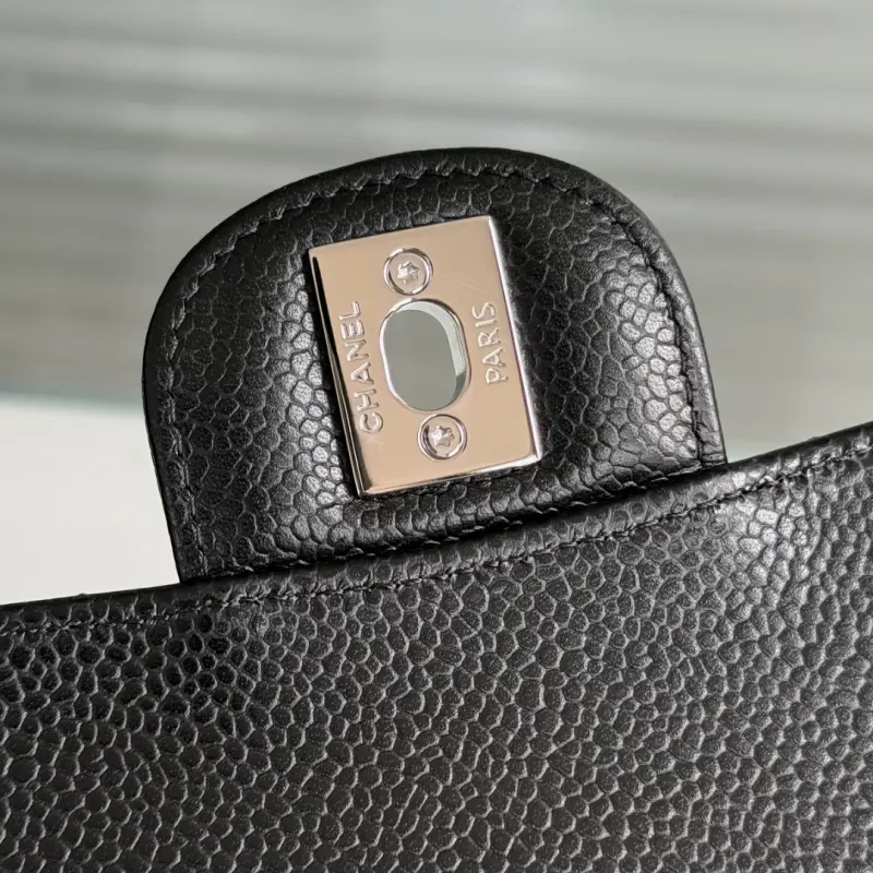 Medium 25cm Lychee Pattern Cowhide CM 10 High Quality Bags - Image 8