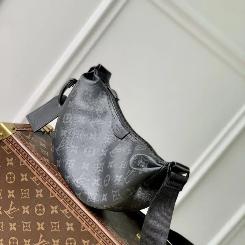 M47158 HH131 Black Flower 28.5x15x8cm High Quality Bags - Image 2