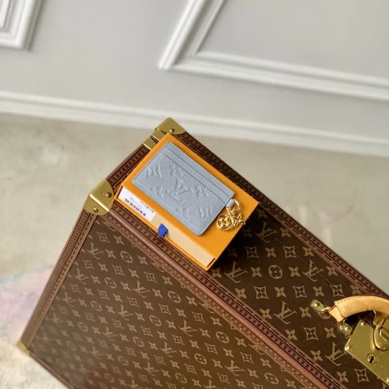 M82132 Embossed Haze Blue 10.2x7.3x0.3cm High Quality Bags